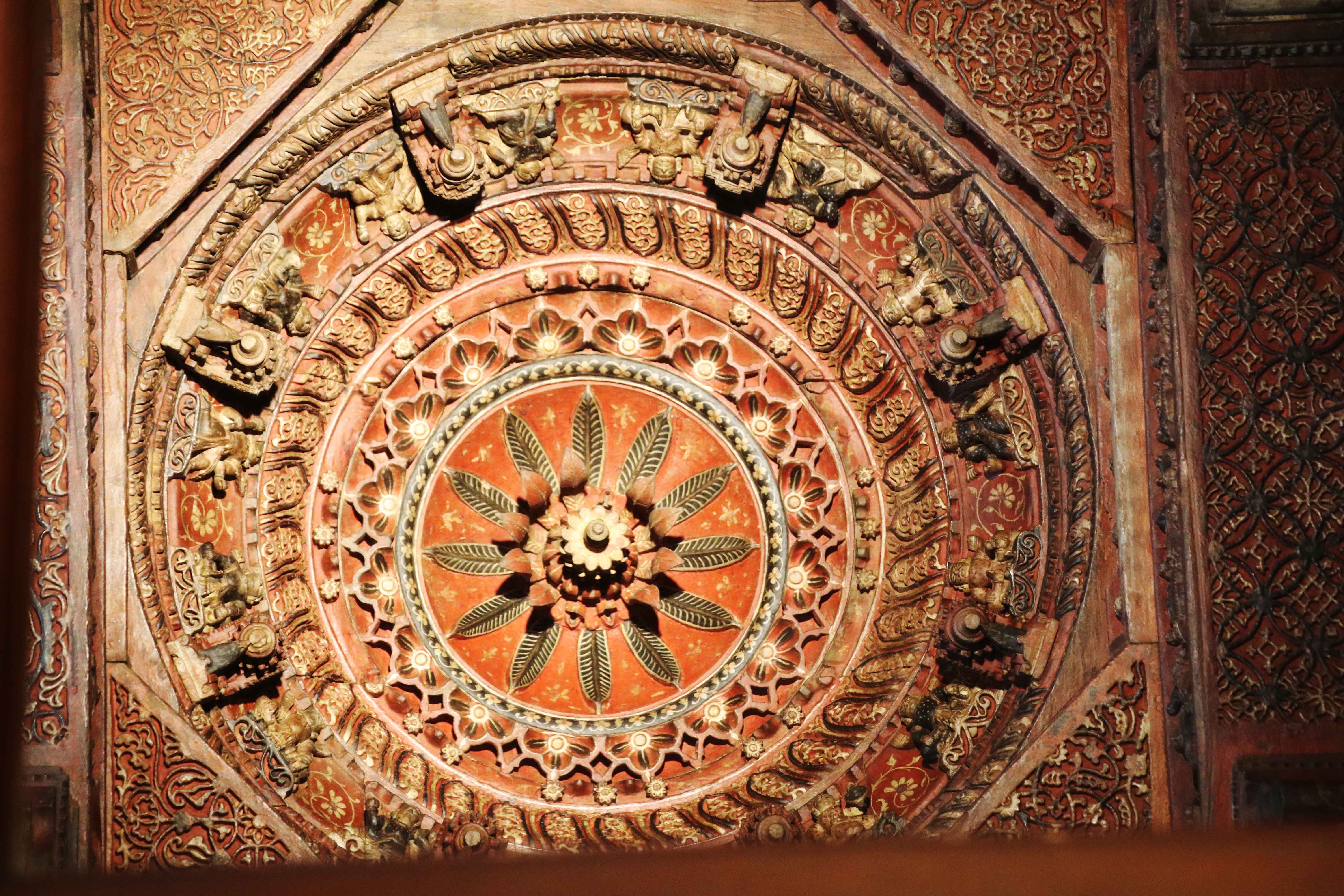 jain roof carvings