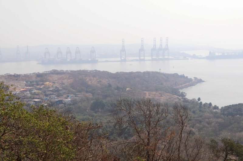 elephanta hill view